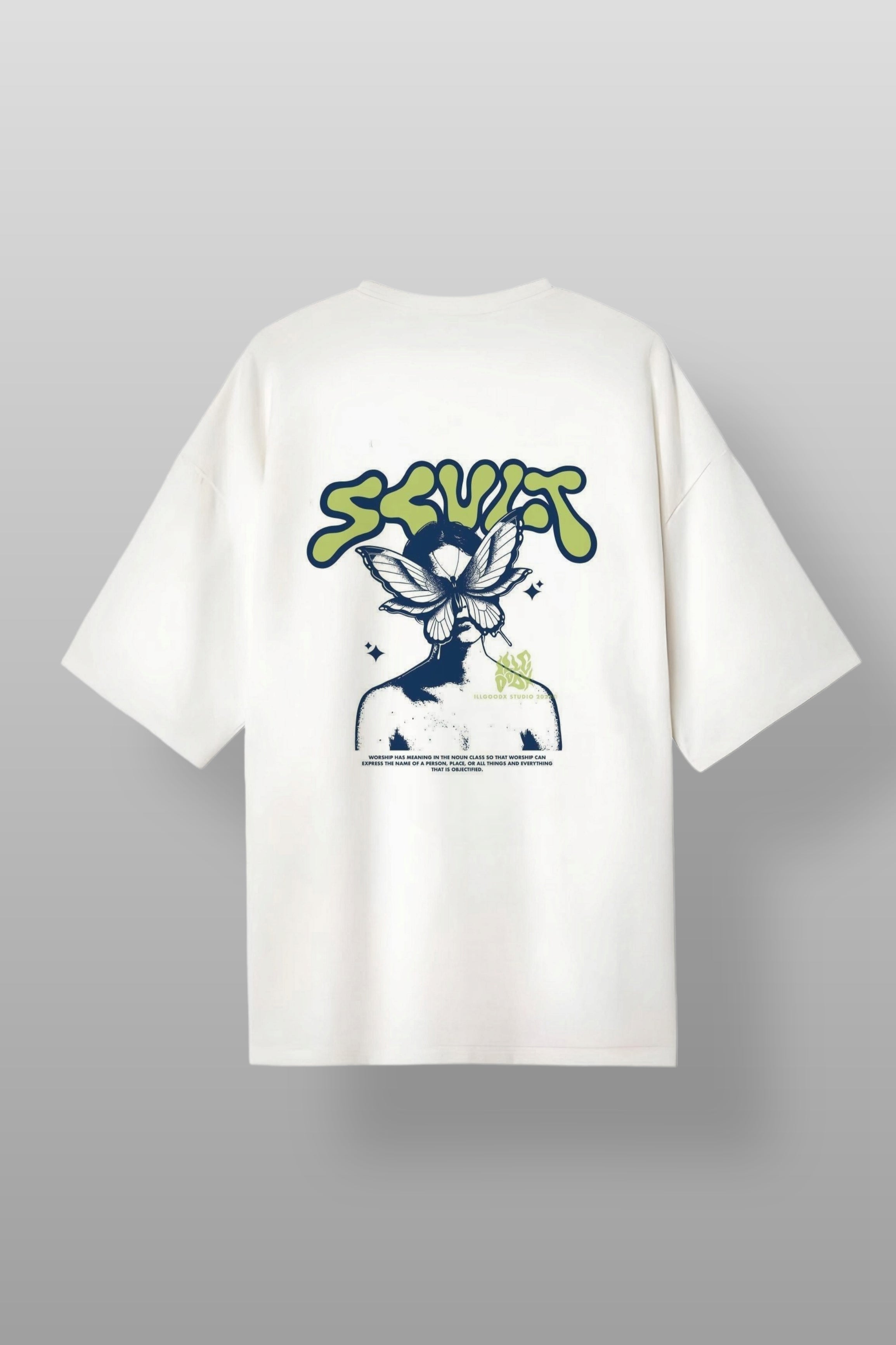 "SCVLT" OVERSIZED TSHIRT